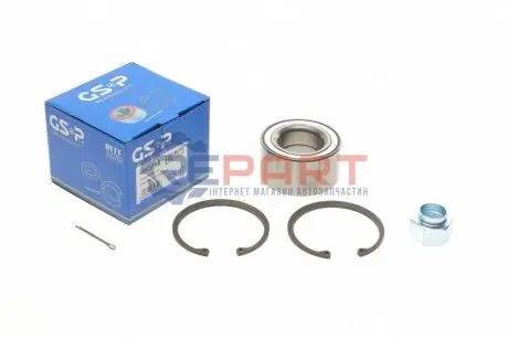 Фото Підшипник маточини (передньої) Daewoo Lanos/Nubira 1.6-2.0 16V 97- GSP (GK3785) зображення 1