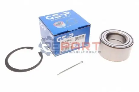 Фото Підшипник маточини (передньої) Hyundai Accent 00-10/Kia Rio 05- (38x70x37) GSP (GK3907) зображення 1