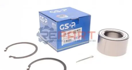 Фото 1 — Підшипник маточини (передньої) Nissan Almera Tino 00-06/Primera 02-/X-Trail 01-13 (43x76x43) GSP (GK3981) Фото Підшипник маточини (передньої) Nissan Almera Tino 00-06/Primera 02-/X-Trail 01-13 (43x76x43) GSP (GK3981) зображення 1