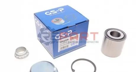 Фото Підшипник маточини (задньої) MB A-class (W168) 97-04 (25x55x535)(к-кт) GSP (GK6508) зображення 1