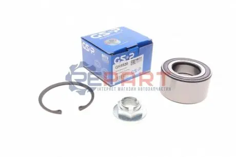 Фото Підшипник маточини (передньої) Ford Connect 02-13 (+ABS) GSP (GK6520) зображення 1