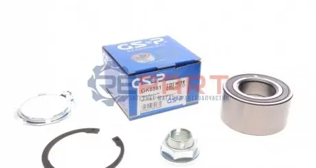 Фото Підшипник маточини (передньої) Renault Logan/Dacia Logan 04- (+ABS) (37x72x37) GSP (GK6561) зображення 1