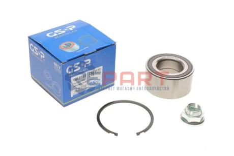 Фото Підшипник маточини (передньої) Renault Megane III/Fluence 08- (42x80x39) (+ABS) GSP (GK6682) зображення 1