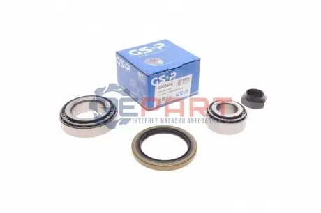 Фото Підшипник маточини (передньої) MB Sprinter 95-06/VW LT 96-(14.73x41.28x73.43x19.81/18x25x52x22)(к-кт) GSP (GK6686) зображення 1