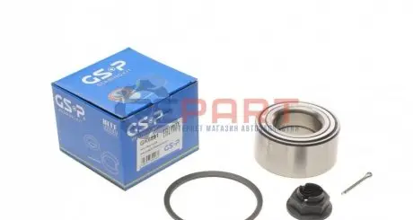 Фото 1 — Підшипник маточини (передньої) Hyundai Santa Fe 00-06/Tucson 04-10/Kia Sportage 04- GSP (GK6891) Фото Підшипник маточини (передньої) Hyundai Santa Fe 00-06/Tucson 04-10/Kia Sportage 04- GSP (GK6891) зображення 1