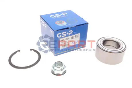 Підшипник маточини (задньої) Dacia Duster 4x4 1.2-1.6 i/1.5dCi 10- (42x77x39)(к-кт) GSP GK7000 Купити в Україні
