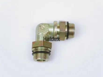 Кріплення TEKALAN Коліно, M22x1,5 зовнішній, M22x1,5 зовн., Метал, кількість штук в упаковці: 1шт (із гайкою) HALDEX 03230522242