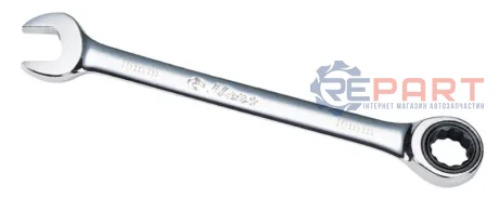(EN) Ratchet combination wrench 12-кутна / HEX 10 мм, тип: пряме, довжина: 159 мм, 1 шт HANS 1165M10