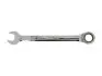 (EN) Ratchet combination wrench 12-кутна / HEX 17 мм, тип: пряме, довжина: 225 мм, 1 шт HANS (1165M17) зображення 1