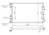 HART Радіатор SKODA Fabia  99-, Roomster, VW Polo 01-. 603175