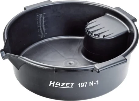 Піддон для зливу оливи 6 л 400х120 мм HAZET 197N-1