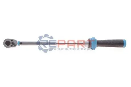 Ключ динамометричний 1/2", діапазон моментів: 40-200 нм, довжина: 51,9 см, реверсивний, квадрат HAZET 5122-3CT Купити в Україні