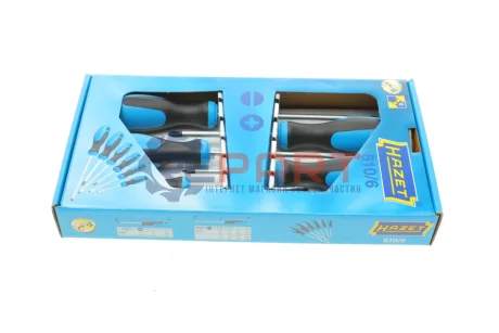 Набір викруток Torx/PH/PZ/SL 6 од. HAZET 8106 Купити в Україні