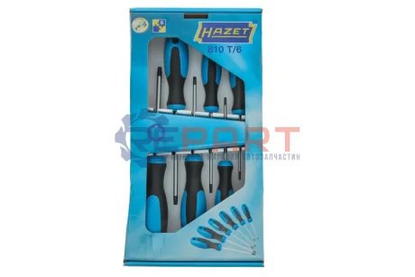 Набір викруток Torx/PH/PZ/SL 6 од. HAZET 810T6 Купити в Україні