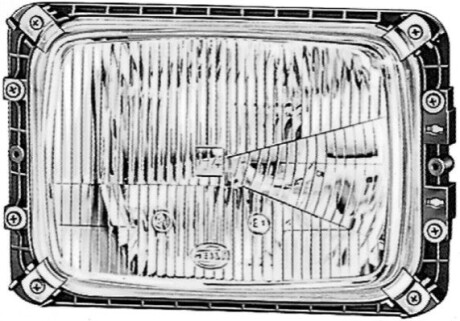 Фара автомобільна HELLA 1AE003440671