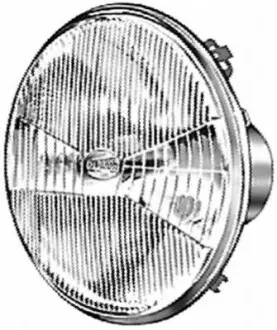 Вставка фари передн Лів, H1 (ближний свет) BMW 3 E30 09.82-12.86 HELLA 1B3126677051