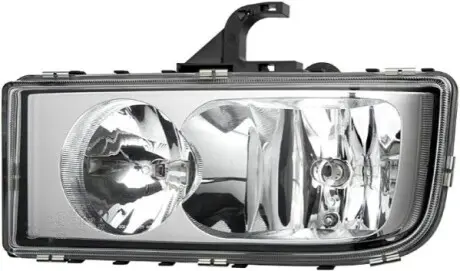 Фара Лів (H1/H7/W5W, ручн, без мотора, колір відбивача: хром) MERCEDES AXOR 2 10.04 HELLA 1DB247011011