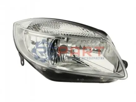 Фара Прав (H4/PY21W/W5W, електричн, з мотором) SKODA FABIA II, ROOMSTER 03.06-12.10 HELLA 1ED247025221 Купити в Україні