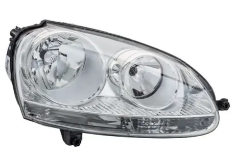 Фара Лів (H7/H7/PY21W/W5W, електричн, з мотором, колір повороту: прозора) VW GOLF V, JETTA III 10.03-10.10 HELLA 1EG247007571 Купити в Україні