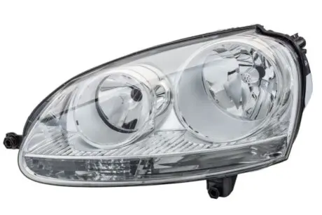 Фара Прав (H7/H7/PY21W/W5W, електричн, з мотором, колір повороту: прозора) VW GOLF V, JETTA III 10.03-10.10 HELLA 1EG247007581 Купити в Україні