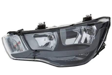 Фара Лів (H1/H7/HY21W/W21W, електричн, з мотором, з лампочкою) AUDI A1 8X 05.10-12.14 HELLA 1EG354837011