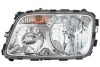 Фара Лів (H1/H7/PY21W/W5W, ручн, без мотора, колір відбивача: срібн, колір повороту: помаранчевий) MERCEDES ACTROS MP2 / MP3 10.02 HELLA 1EH009513011