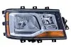 Фара Прав (2*H7/H21W/LED, электрич, с мотором, включает дневные ходовые огни, цвет отражателя: хром) SCANIA G II, L, P II, R II, S 06.17 HELLA (1EH014541061) изображение 1