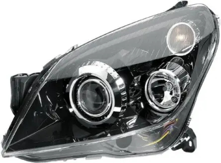 Фара Прав (D2S/H7/PY21W/W5W, електричн, з мотором, колір повороту: прозора) OPEL ASTRA H 03.04-05.14 HELLA 1EL008700321 Купити в Україні