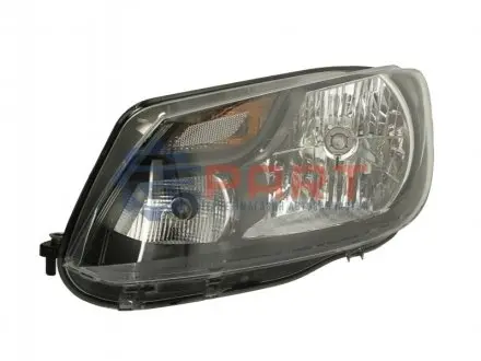 Фара основная, лев, Н4, VW CADDY III HELLA 1EL010551111 Купить в Украине
