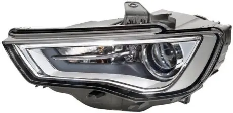 Фото Фара основная, Би-Ксенон, прав, Audi A3 (8V1, 8VA, 8VS, 8V7) 04/12-&gt;05/16, без блока розжига HELLA (1EL010740581) изображение 1