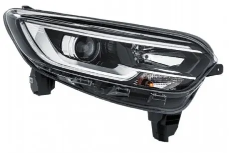 Фара Прав (H7/H7/LED/PY21W, електричн, з мотором, з лампочкою) RENAULT KADJAR 06.15 HELLA 1EL 011 770-861