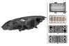 Фара Прав (LED, електричн) OPEL ASTRA K 06.15-10.19 HELLA (1EX354829221) зображення 2