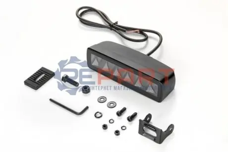 Лампа дального світла Black Magic (LED, 12/24В, 30Вт, 2000лм, 5700K, кількість LED діодів: 6 800ммx50ммx60мм) HELLA 1FB 358 176-211