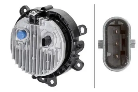 Протитуманна фара Прав (LED, із світлом) MINI (F55), (F56), (F57), (R57), CLUBMAN (F54) 12.13-06.19 HELLA 1N1011748041