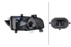 Протитуманна фара передн Прав (H8) AUDI A1 8X 05.10-06.18 HELLA (1NE010832381) зображення 2