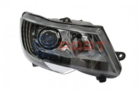 Фара Прав (D3S/H7, електричн, з мотором) SKODA SUPERB II 06.13-05.15 HELLA 1ZS011314341 Купити в Україні
