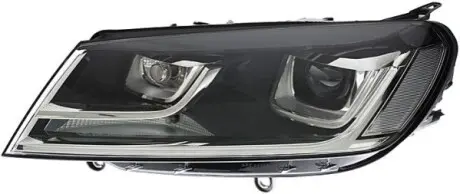 Фара Прав (D3S/LED/W5W/WY21W, електричн, з мотором) VW TOUAREG 7P 05.14-03.18 HELLA 1ZT011937521