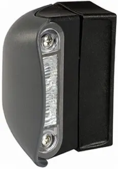 Підсвітка номерного знаку (LED, 12/24В, колір: чорн, колір скла: прозорий, 57x85мм, довжина провода: 2500мм) HELLA 2KA959640607