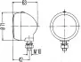 Габаритний ліхтар Лів/Прав (R5W) HELLA (2PF001648161) зображення 2