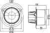 Габаритний ліхтар Лів/Прав LED (LED) HELLA (2PF011172511) зображення 2