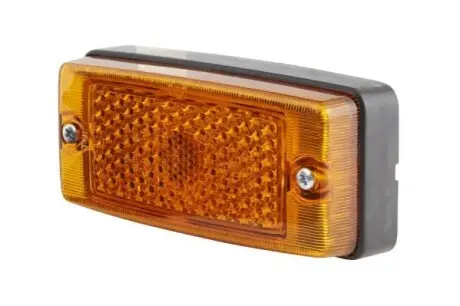 Габаритні ліхтарі Лів/Прав, Halogen/R5W, висота 43мм ширина 124мм глибина 62мм, болт/горизонтальне кріплення/кріплення вертикальне, 12/24В (IP5K9K) HELLA 2PS004361001