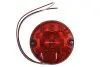 Ліхтар задній Лів/Прав (LED, 12/24В, із стоп-сигналом, паркувальні вогні, кількість з'єднань: 3, fi95mm) HELLA (2SB357028011) зображення 1
