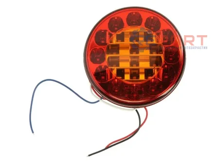 Ліхтар задній Лів/Прав (LED, 12/24В, з індикатором, із стоп-сигналом, паркувальні вогні) HELLA 2SD357027001