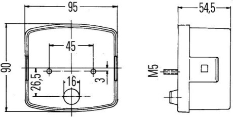 Фонарь задний. Фонарь задний HELLA 2SE002776211