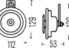 Звуковий сигнал HELLA 3BA002768082 (фото 2)