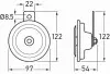 Звуковой сигнал HELLA (3BA002768382) изображение 2