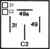 Реле повороту (12В) MERCEDES G (W460), G (W461), G (W463), MB (W631) VOLVO 440, 940, 940 II ALFA ROMEO 155, 156 AUDI 100 C1, 100 C2, 100 C3, 100 C4, 200 C2, 200 C3, 50, 80 B1, 80 B2, 80 B3 01.60 HELLA (4DM003360021) зображення 2