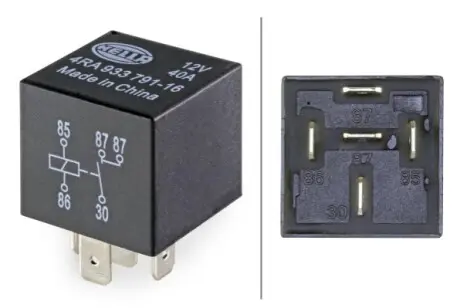 Реле универсальное 12V 40A HELLA 4RA933791161