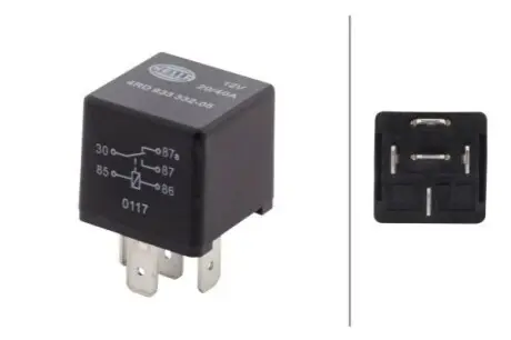 Реле (12V, 40A) HELLA 4RD933332051