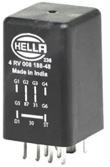 Блок керування, час розжарювання HELLA 4RV008188481